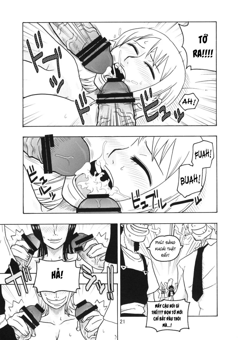 Nami no Koukai Nisshi EX NamiRobi - Oneshot trang 21