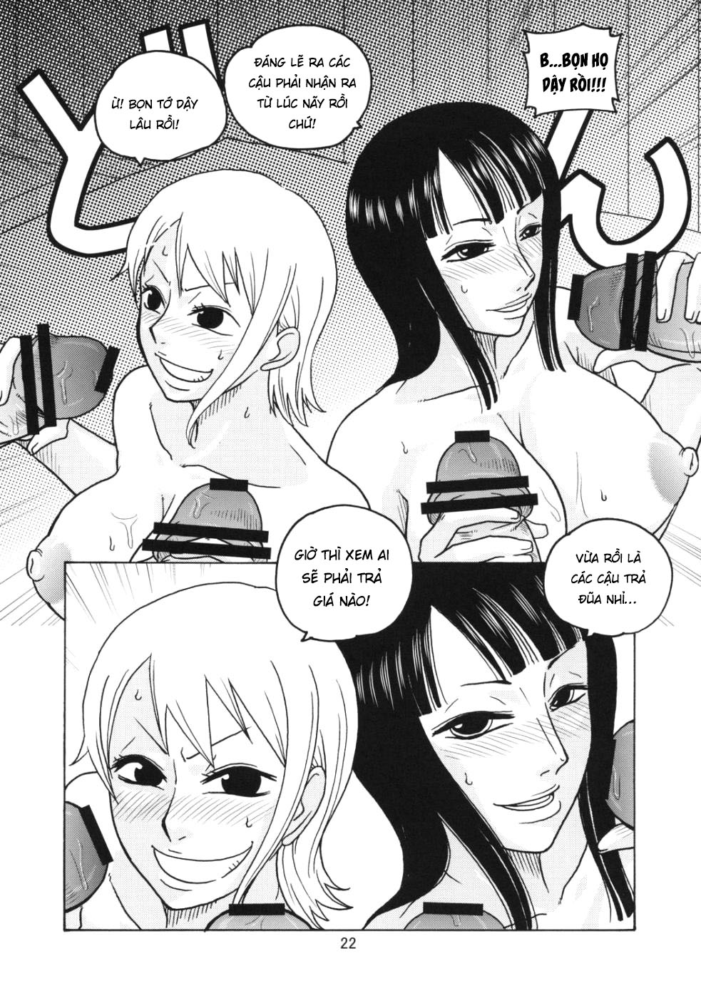 Nami no Koukai Nisshi EX NamiRobi - Oneshot trang 22