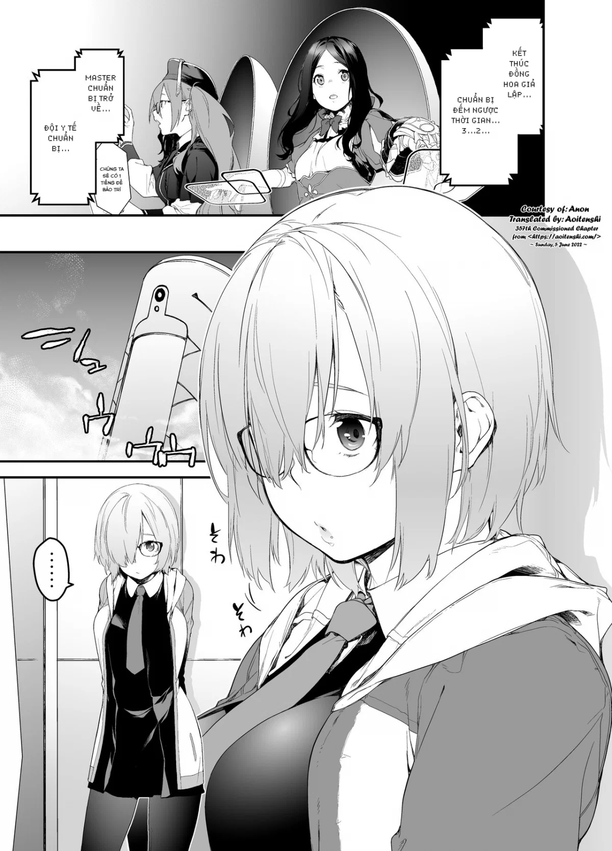 While Senpai Is Asleep During Maintenance - Oneshot trang 3
