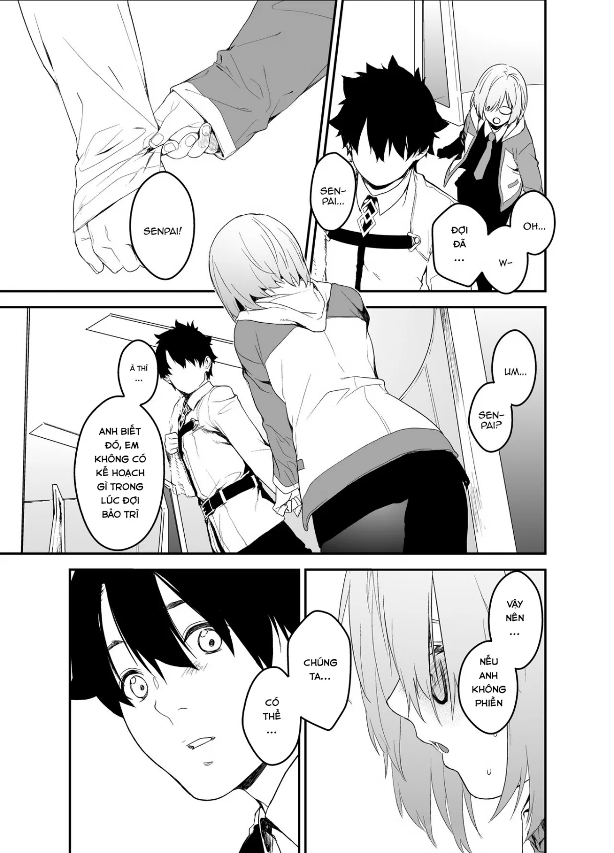 While Senpai Is Asleep During Maintenance - Oneshot trang 5