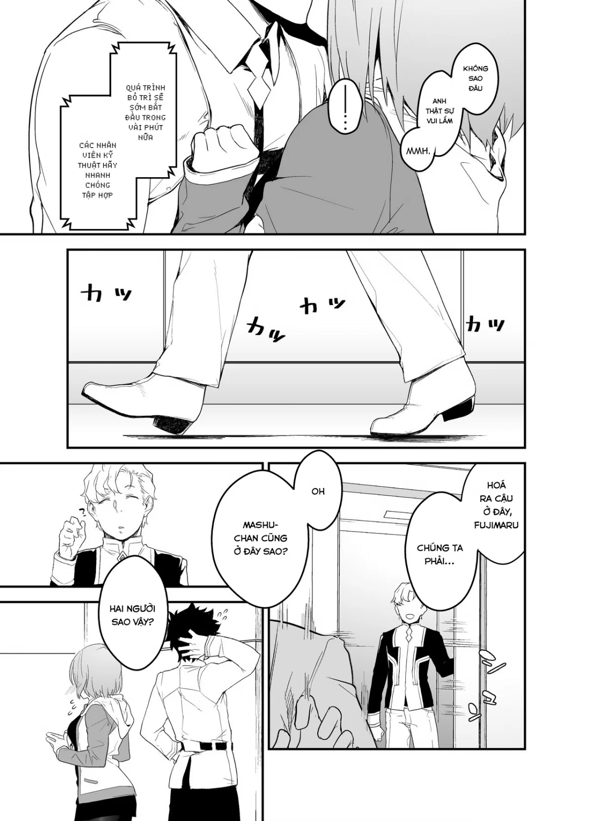 While Senpai Is Asleep During Maintenance - Oneshot trang 7