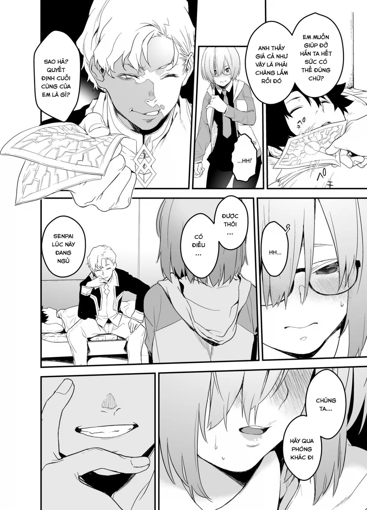 While Senpai Is Asleep During Maintenance - Oneshot trang 12