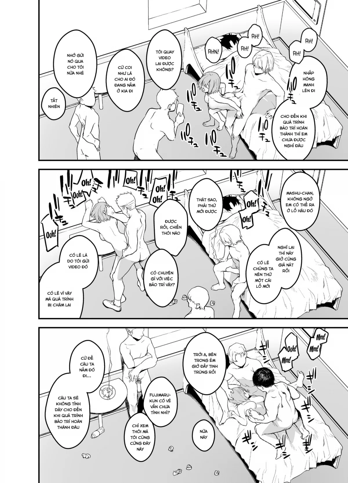 While Senpai Is Asleep During Maintenance - Oneshot trang 36