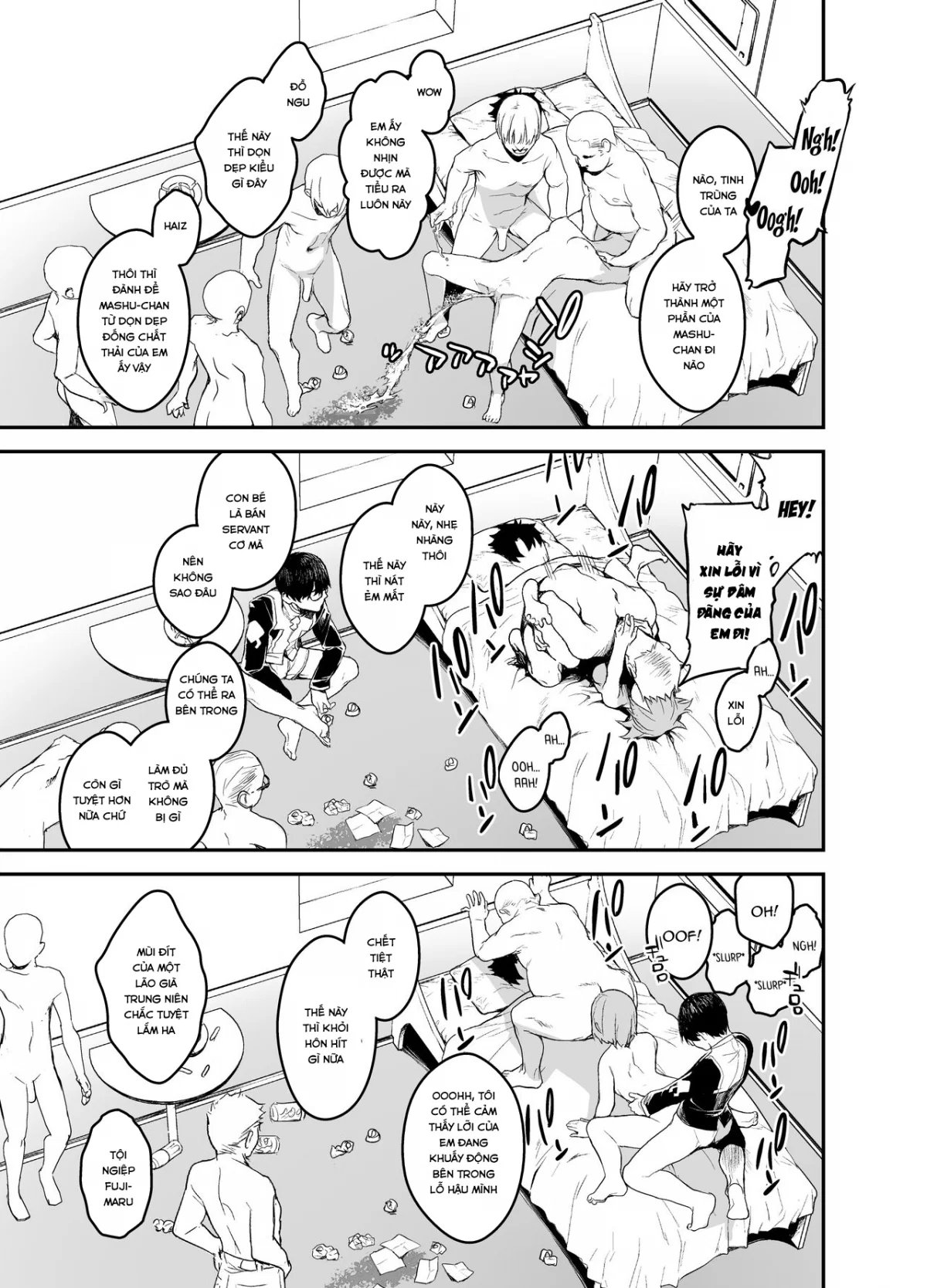 While Senpai Is Asleep During Maintenance - Oneshot trang 37
