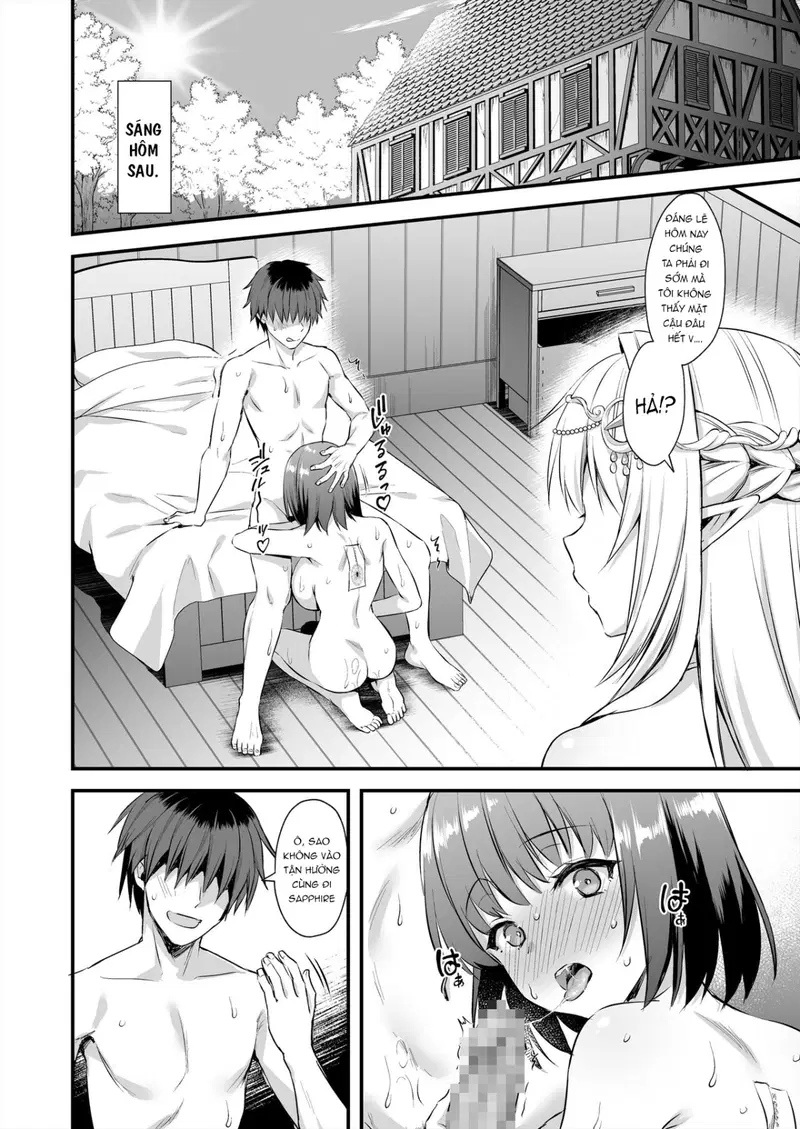 Chuyển sinh làm dân thường, tôi đã NTR anh hùng như thế nào? - Chapter 4 trang 49