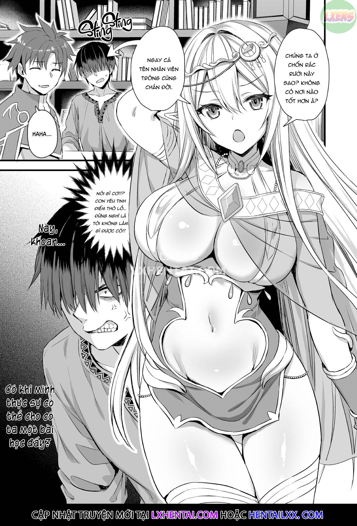 Horny Isekai Elf's Evil Eye - Chapter 1 trang 8