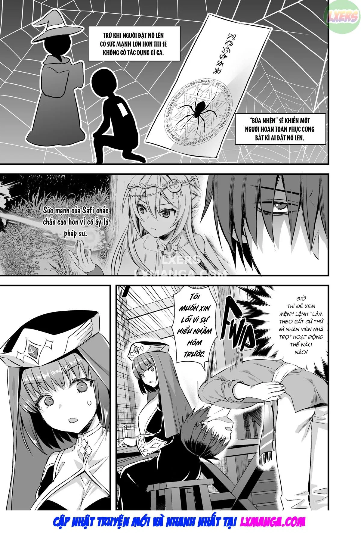 Horny Isekai Elf's Evil Eye - Chapter 4 trang 23