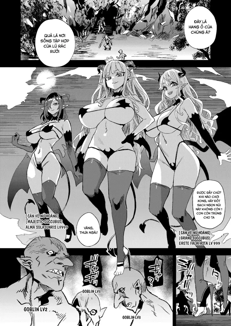 Succubus Joou vs Zako Goblin - Oneshot trang 10