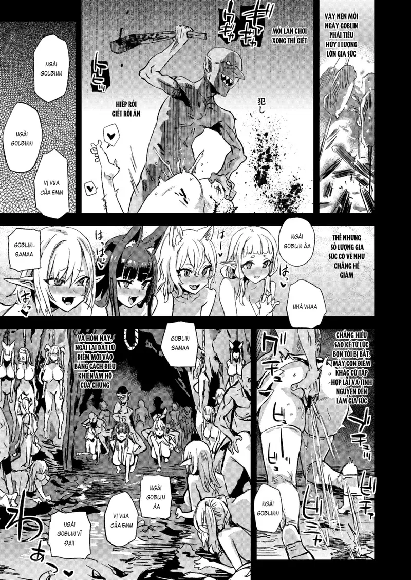 Succubus Joou vs Zako Goblin - Oneshot trang 44
