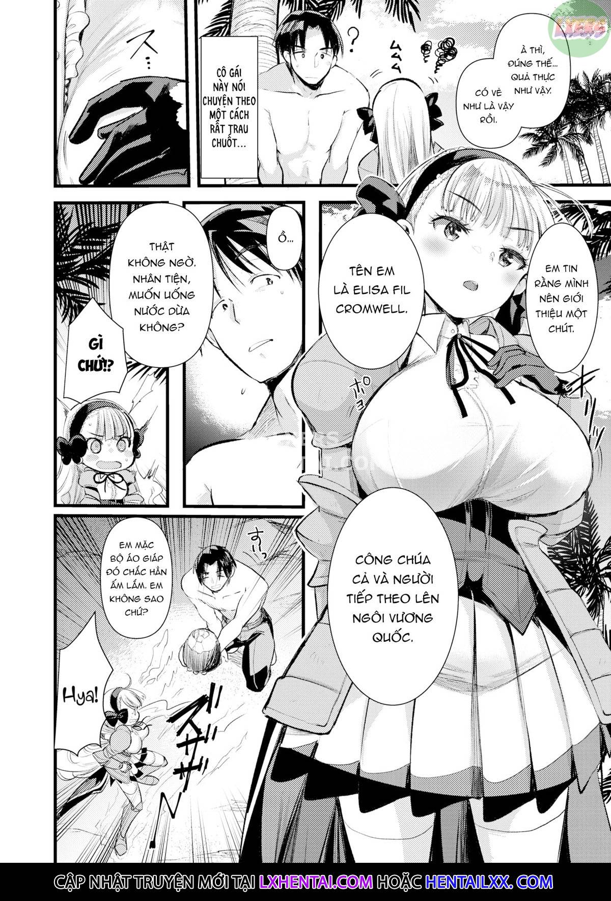 Laid-Back Deserted Island Life With a Level 1 Princess Knight - Chapter 1 trang 20
