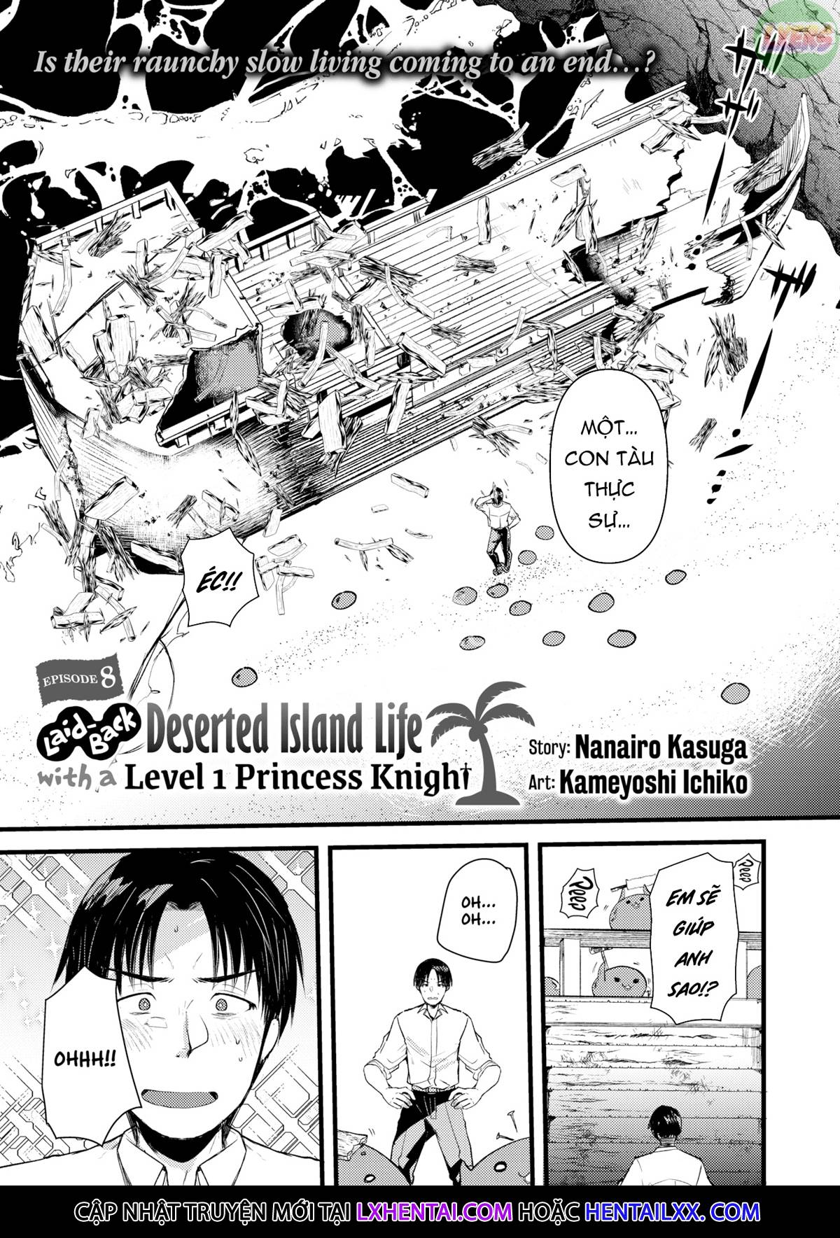 Laid-Back Deserted Island Life With a Level 1 Princess Knight - Chapter 8 trang 7