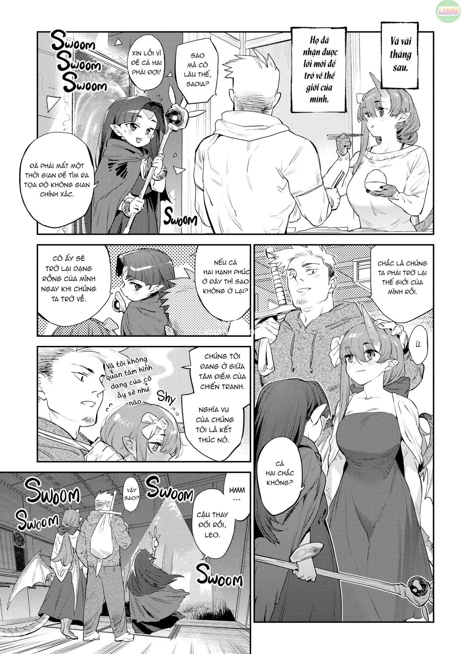Otherworldly Maidens: Monster Girls from Another World - Chapter 7 END trang 40