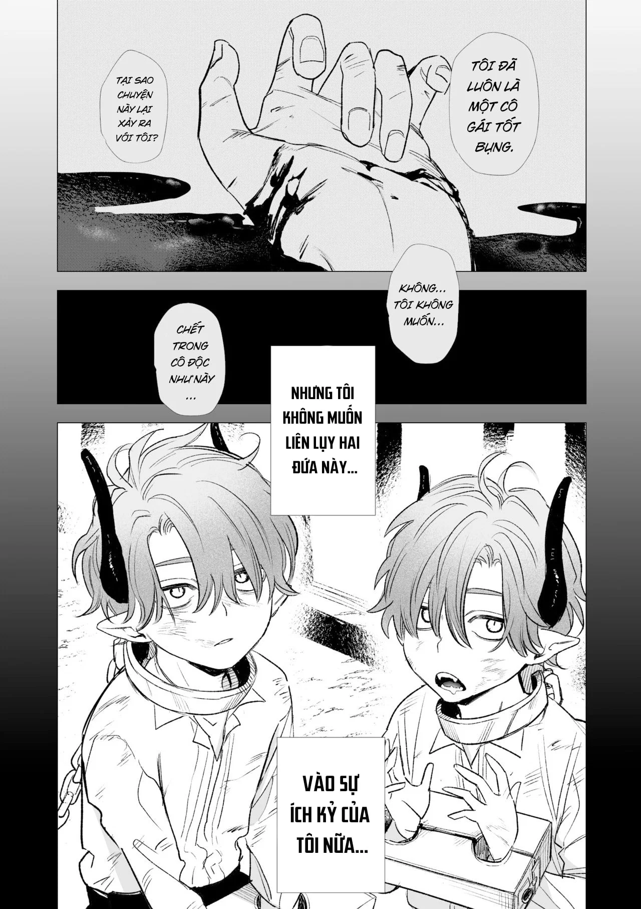 Tôi bị thôi miên giao phối với cặp song sinh nô lệ của bộ tộc rồng - Chapter 1 trang 10
