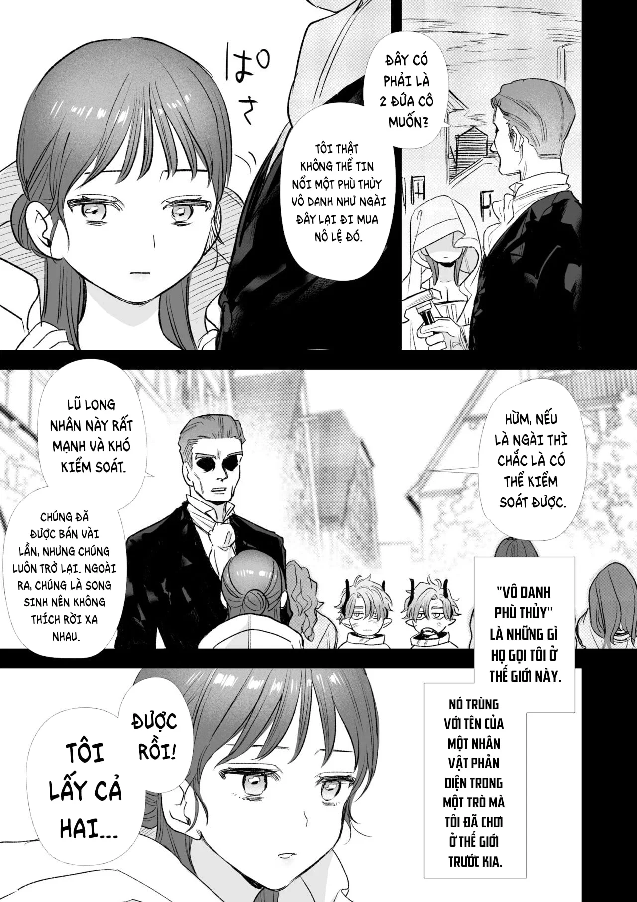 Tôi bị thôi miên giao phối với cặp song sinh nô lệ của bộ tộc rồng - Chapter 1 trang 11