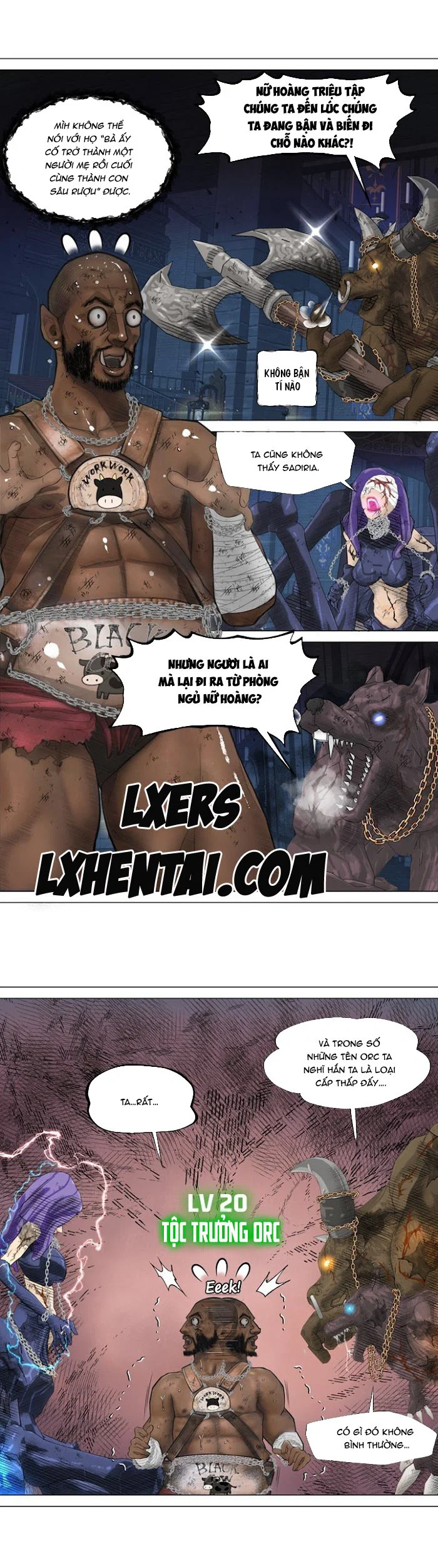 Nữ Hoàng Dark Elf Và Nô Lệ Orc - Chapter 7 trang 7
