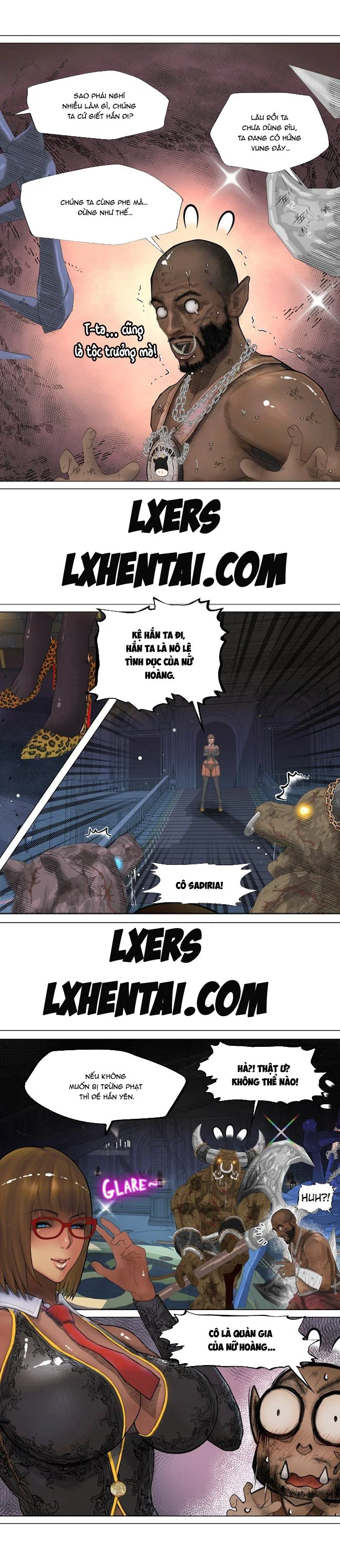 Nữ Hoàng Dark Elf Và Nô Lệ Orc - Chapter 7 trang 8