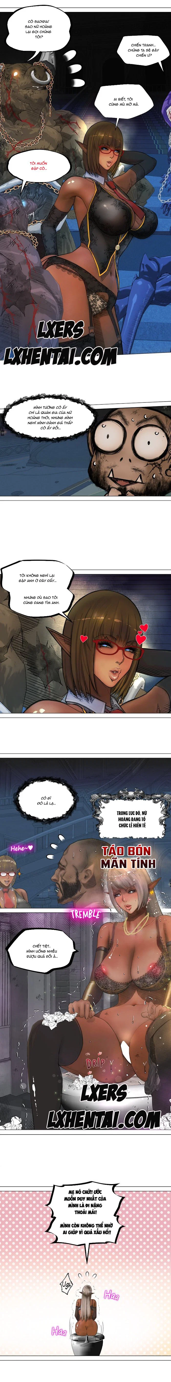 Nữ Hoàng Dark Elf Và Nô Lệ Orc - Chapter 7 trang 9