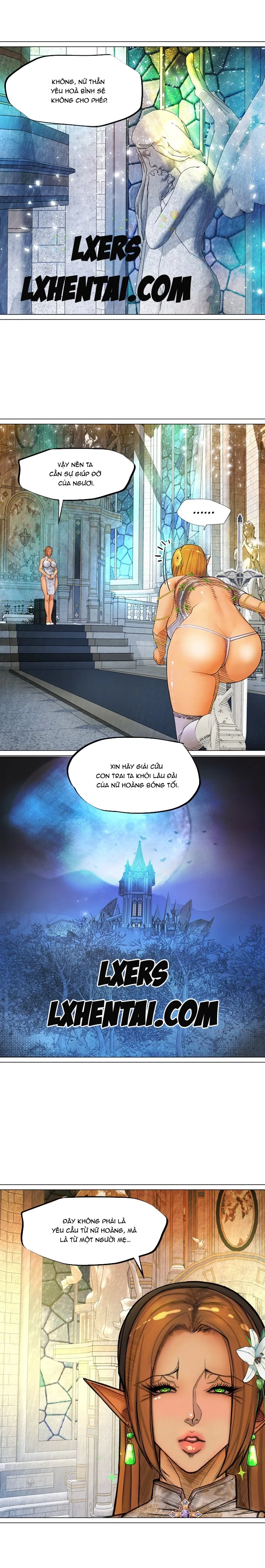 Nữ Hoàng Dark Elf Và Nô Lệ Orc - Chapter 9 trang 11