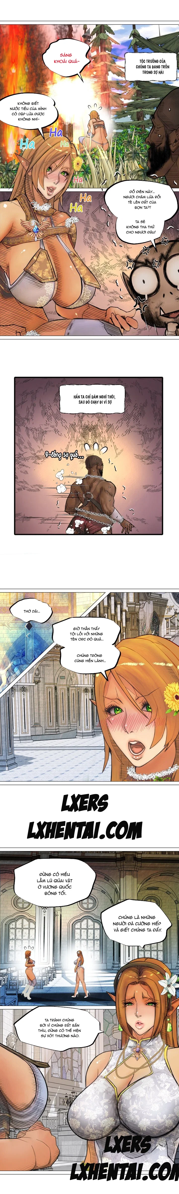 Nữ Hoàng Dark Elf Và Nô Lệ Orc - Chapter 9 trang 14