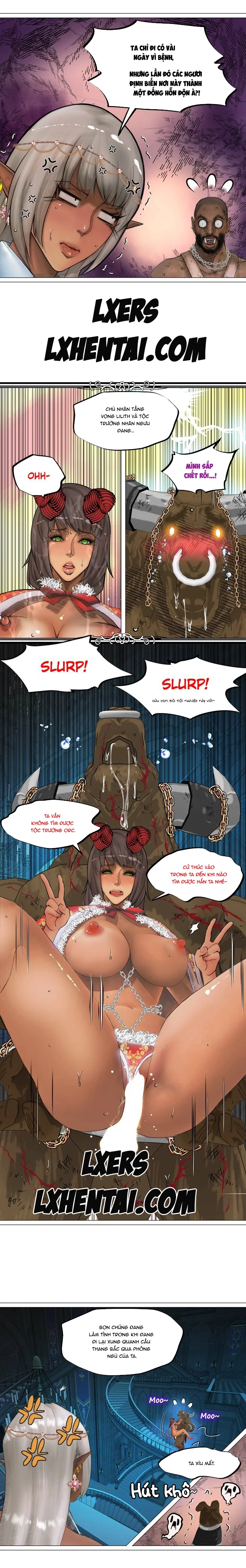 Nữ Hoàng Dark Elf Và Nô Lệ Orc - Chapter 10 trang 12