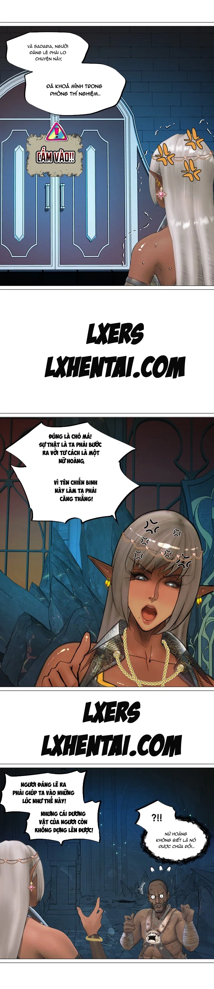 Nữ Hoàng Dark Elf Và Nô Lệ Orc - Chapter 10 trang 13