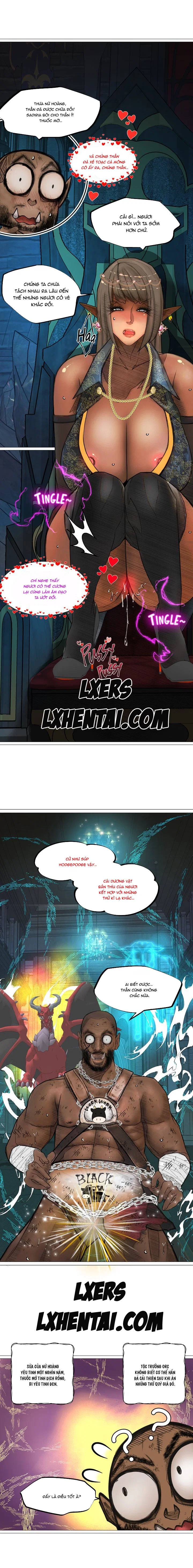 Nữ Hoàng Dark Elf Và Nô Lệ Orc - Chapter 10 trang 14