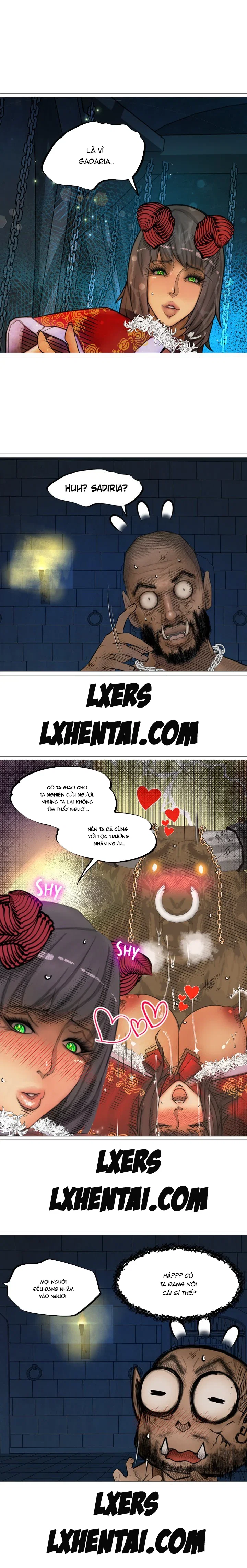 Nữ Hoàng Dark Elf Và Nô Lệ Orc - Chapter 12 trang 12