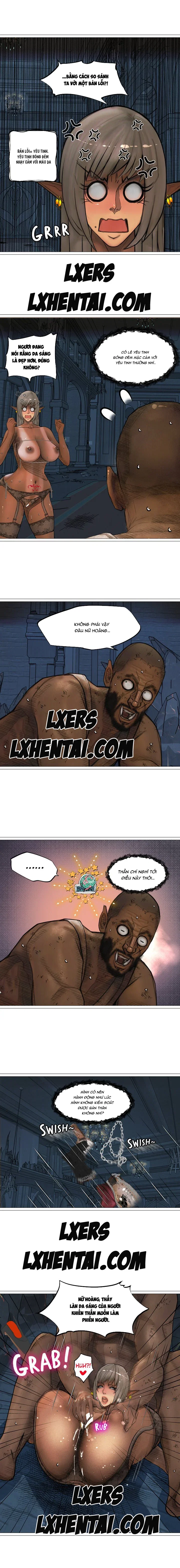 Nữ Hoàng Dark Elf Và Nô Lệ Orc - Chapter 14 trang 10