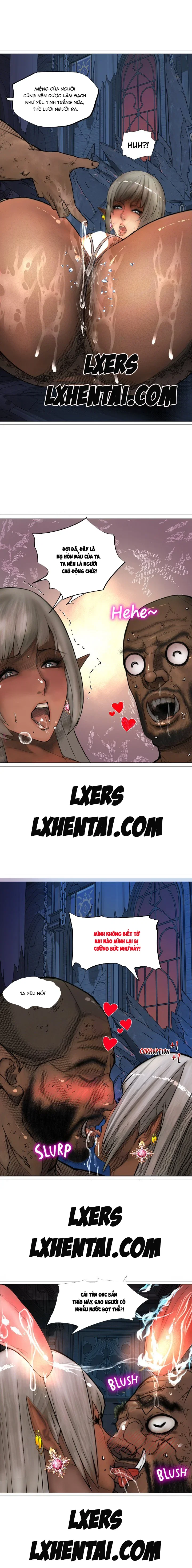 Nữ Hoàng Dark Elf Và Nô Lệ Orc - Chapter 14 trang 13
