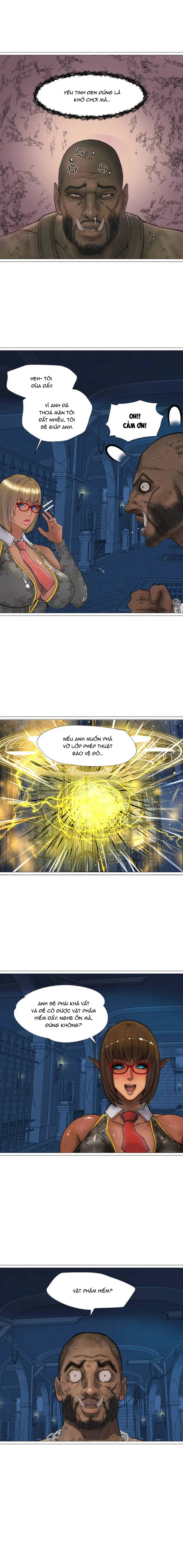 Nữ Hoàng Dark Elf Và Nô Lệ Orc - Chapter 17 trang 6