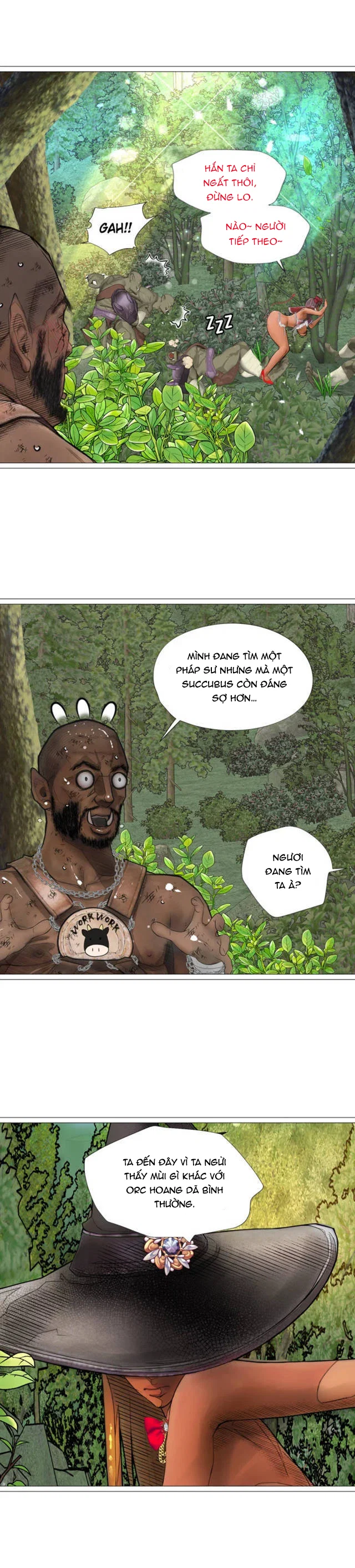Nữ Hoàng Dark Elf Và Nô Lệ Orc - Chapter 17 trang 24