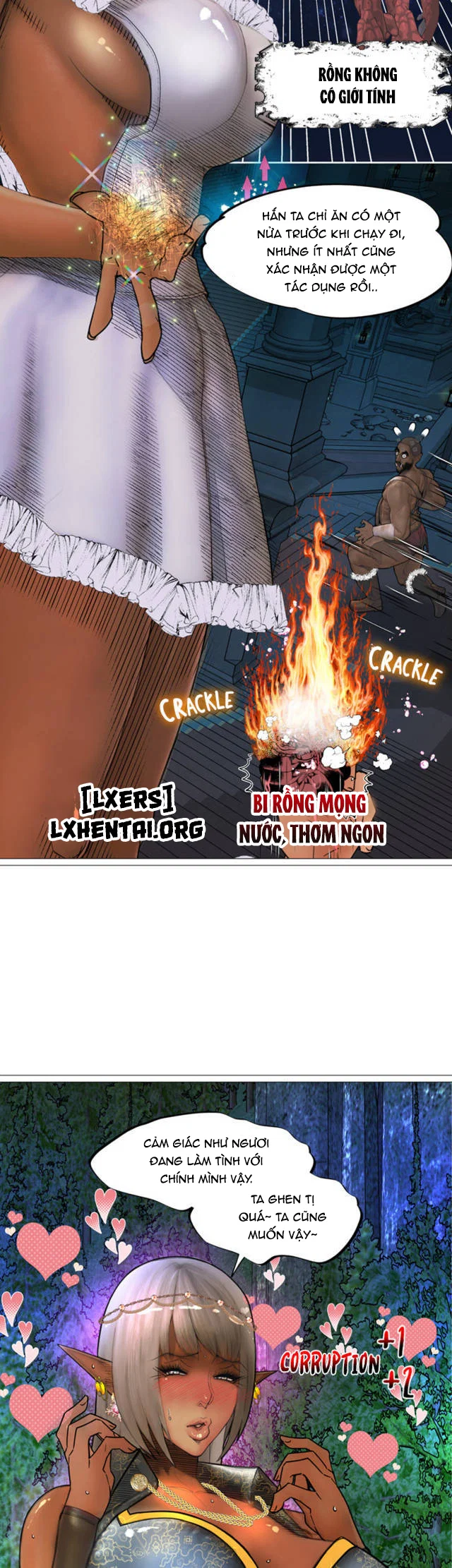 Nữ Hoàng Dark Elf Và Nô Lệ Orc - Chapter 20 trang 22