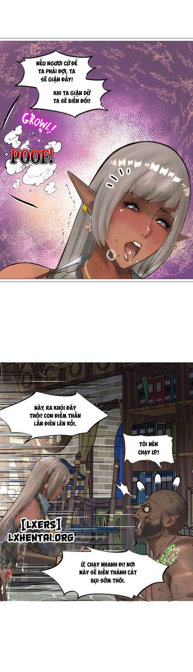 Nữ Hoàng Dark Elf Và Nô Lệ Orc - Chapter 20 trang 30