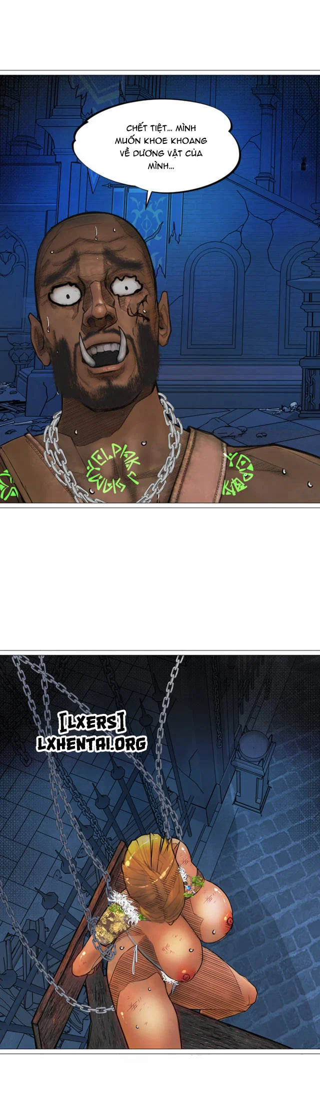 Nữ Hoàng Dark Elf Và Nô Lệ Orc - Chapter 21 trang 8