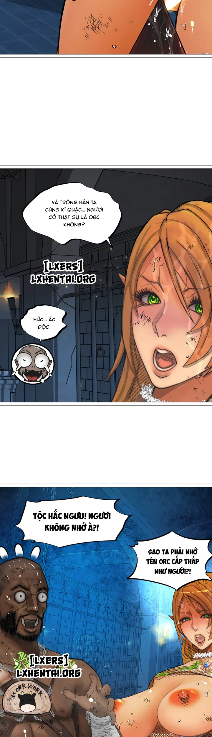 Nữ Hoàng Dark Elf Và Nô Lệ Orc - Chapter 21 trang 13