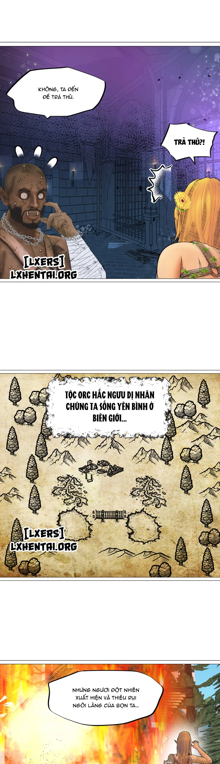 Nữ Hoàng Dark Elf Và Nô Lệ Orc - Chapter 21 trang 15