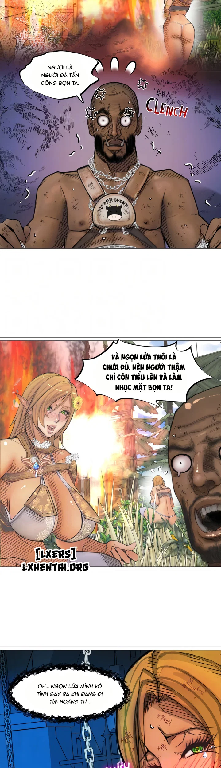 Nữ Hoàng Dark Elf Và Nô Lệ Orc - Chapter 21 trang 16