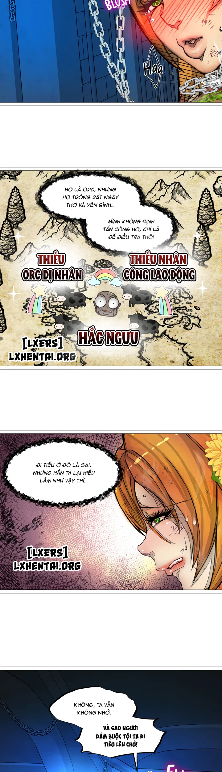 Nữ Hoàng Dark Elf Và Nô Lệ Orc - Chapter 21 trang 17