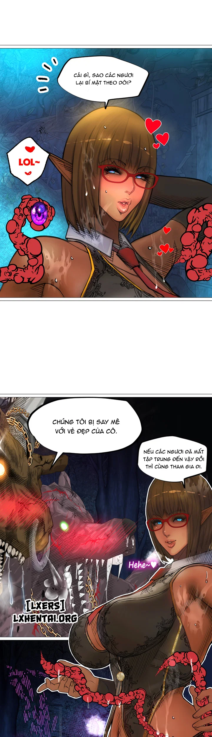 Nữ Hoàng Dark Elf Và Nô Lệ Orc - Chapter 21 trang 33