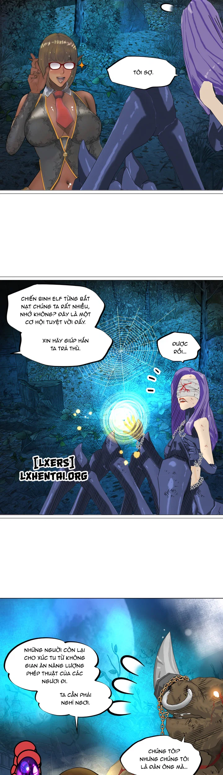 Nữ Hoàng Dark Elf Và Nô Lệ Orc - Chapter 21 trang 37