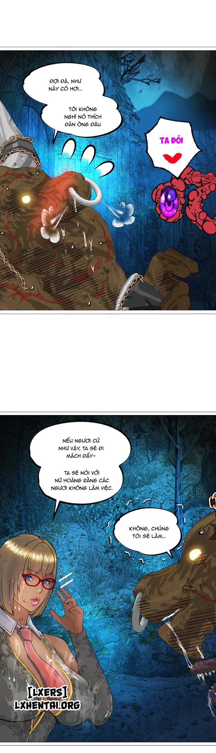 Nữ Hoàng Dark Elf Và Nô Lệ Orc - Chapter 22 trang 9