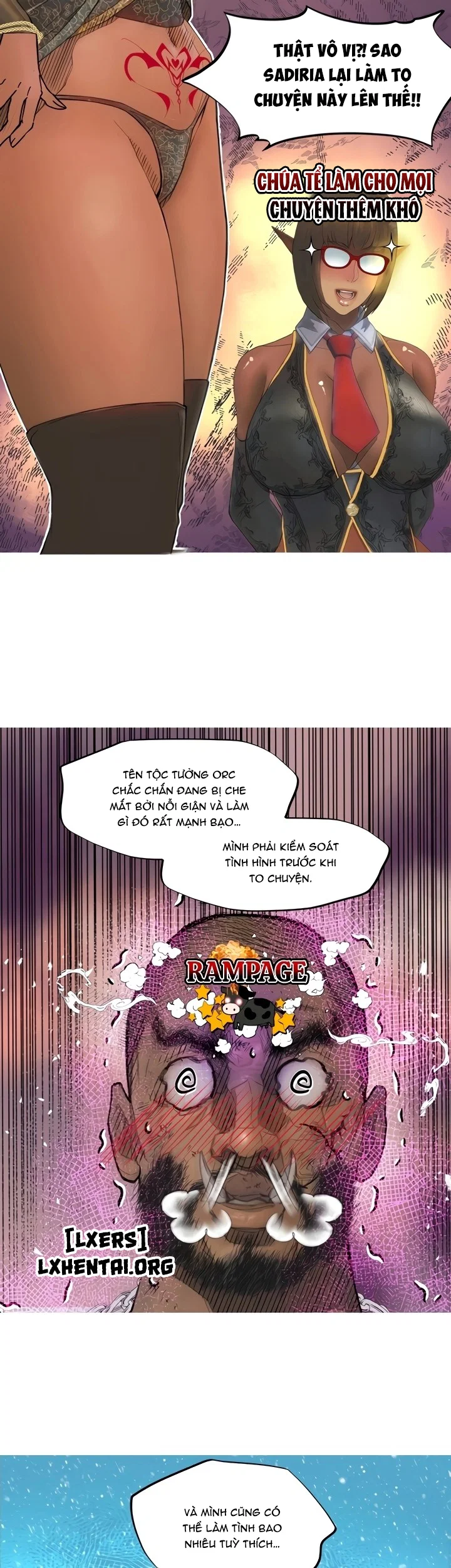 Nữ Hoàng Dark Elf Và Nô Lệ Orc - Chapter 22 trang 20