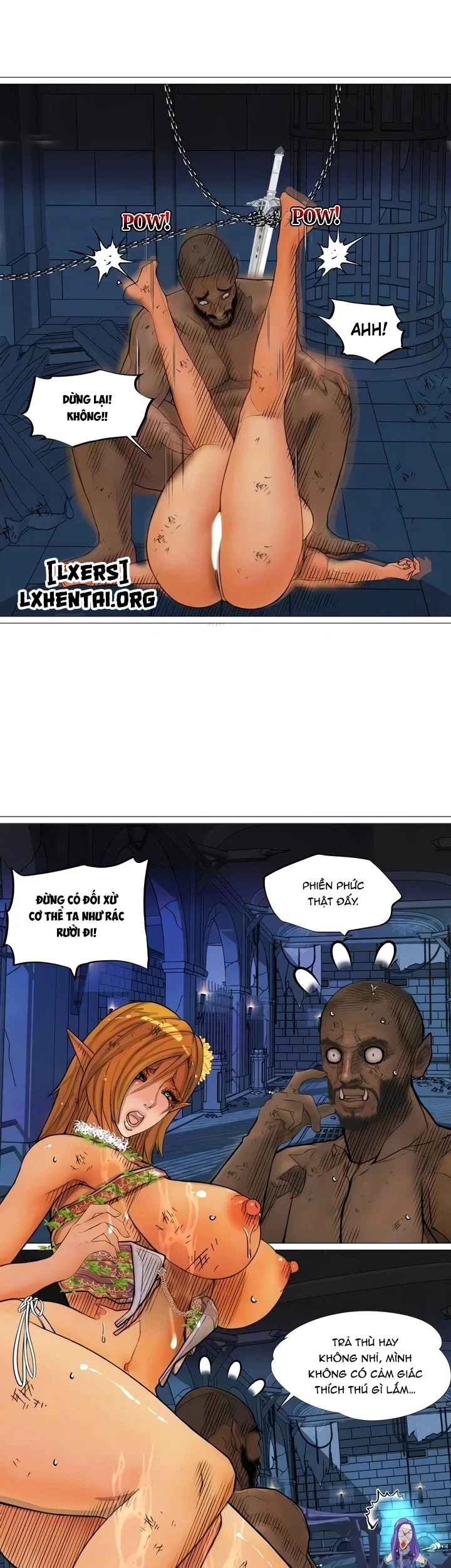 Nữ Hoàng Dark Elf Và Nô Lệ Orc - Chapter 23 trang 17
