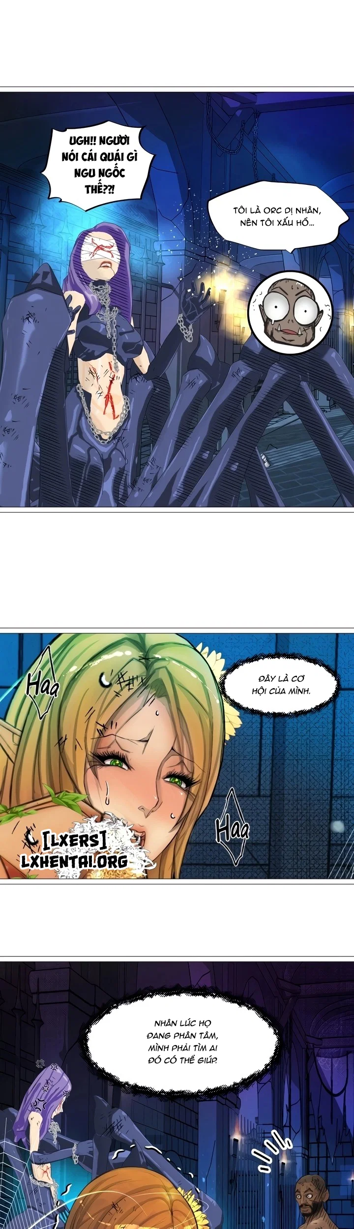 Nữ Hoàng Dark Elf Và Nô Lệ Orc - Chapter 23 trang 20