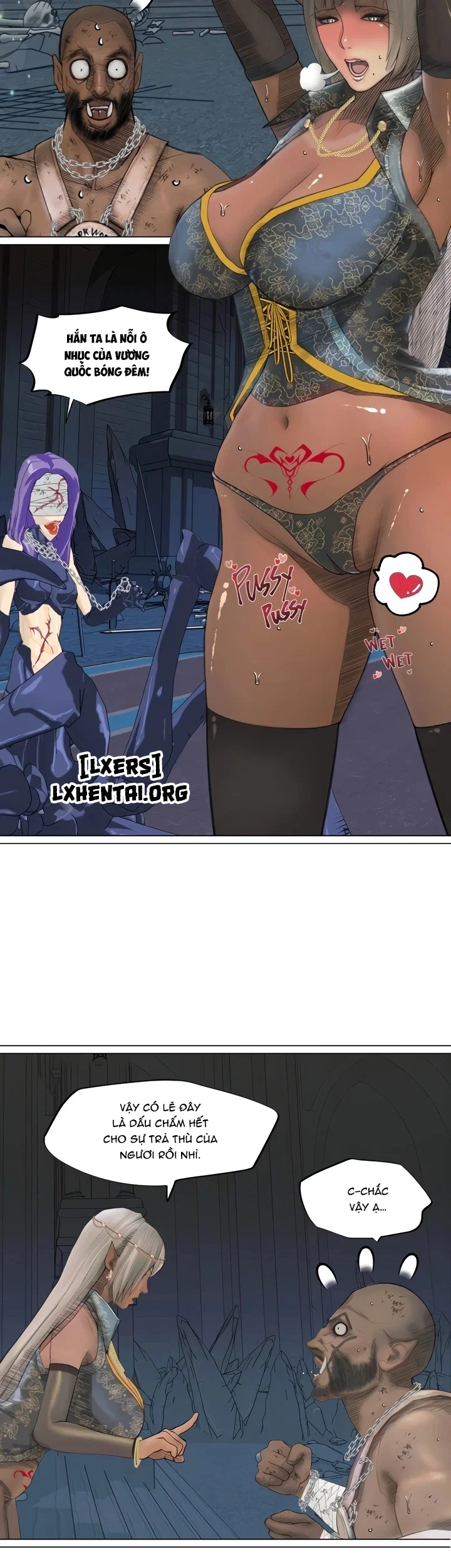 Nữ Hoàng Dark Elf Và Nô Lệ Orc - Chapter 23 trang 31