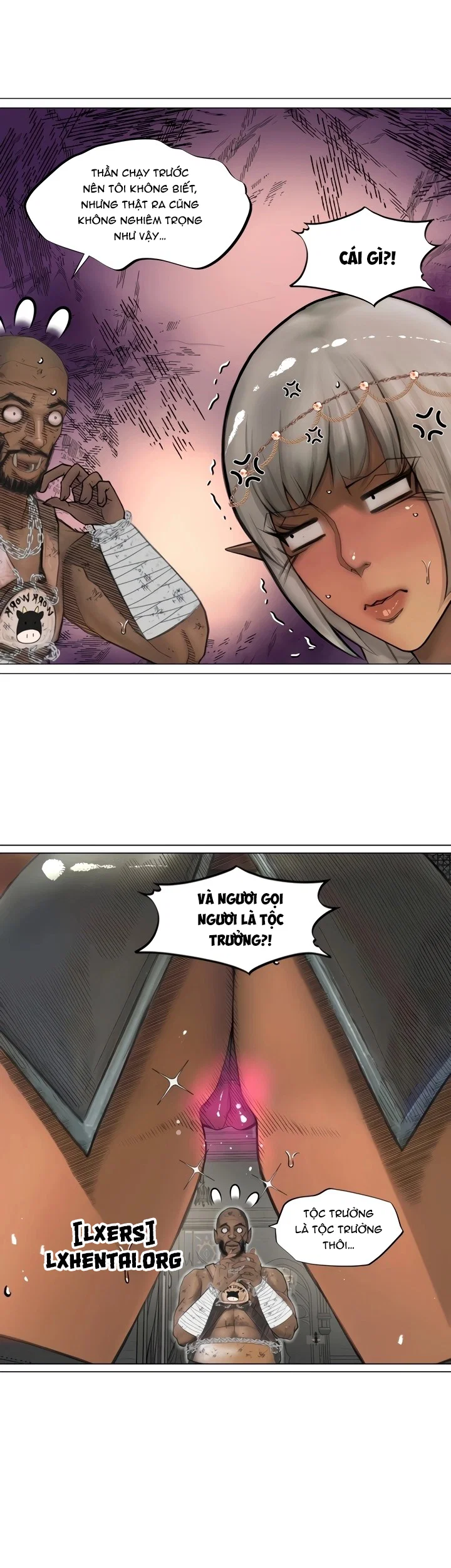 Nữ Hoàng Dark Elf Và Nô Lệ Orc - Chapter 23 trang 33
