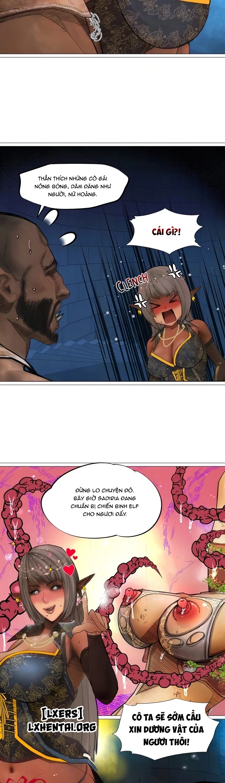 Nữ Hoàng Dark Elf Và Nô Lệ Orc - Chapter 25 trang 21