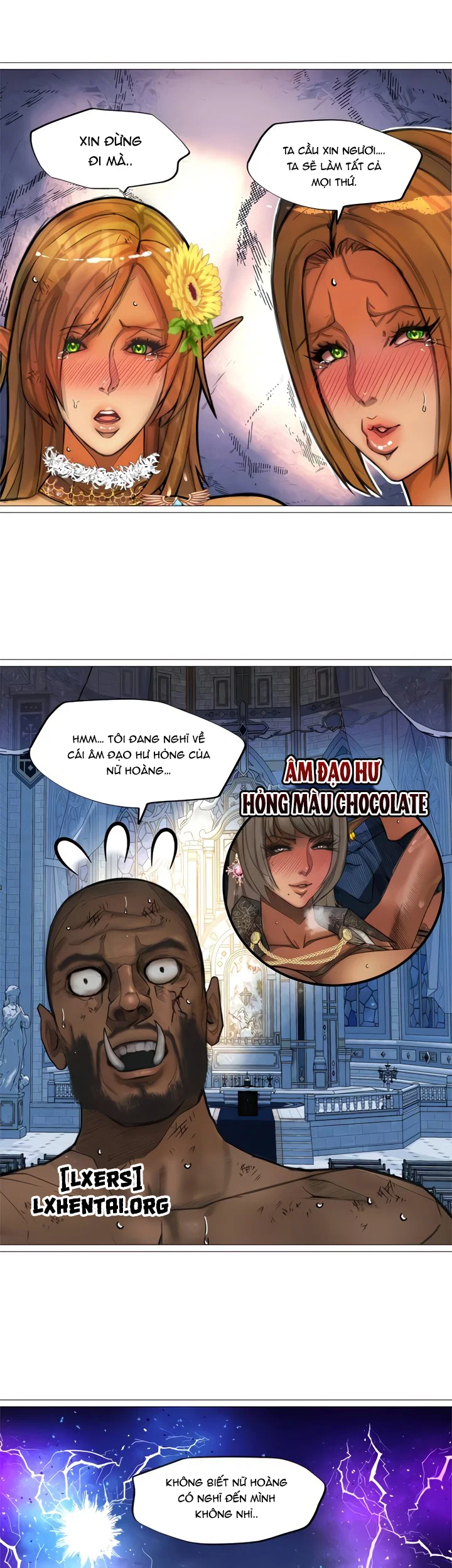 Nữ Hoàng Dark Elf Và Nô Lệ Orc - Chapter 30 trang 23