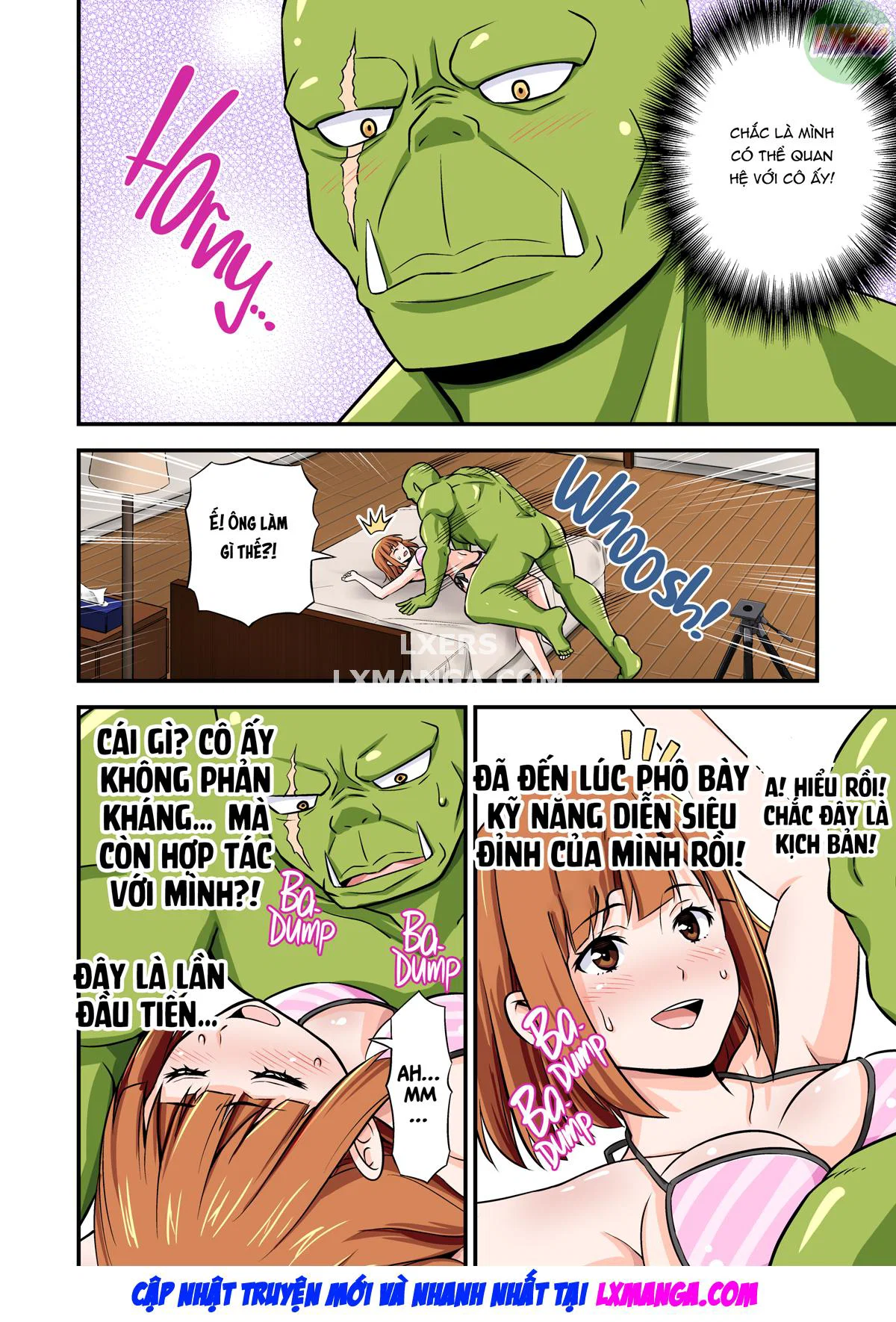 When a Stamina Daddy Orc Is Reborn In Another World and Becomes a Male Pornstar - Oneshot trang 8
