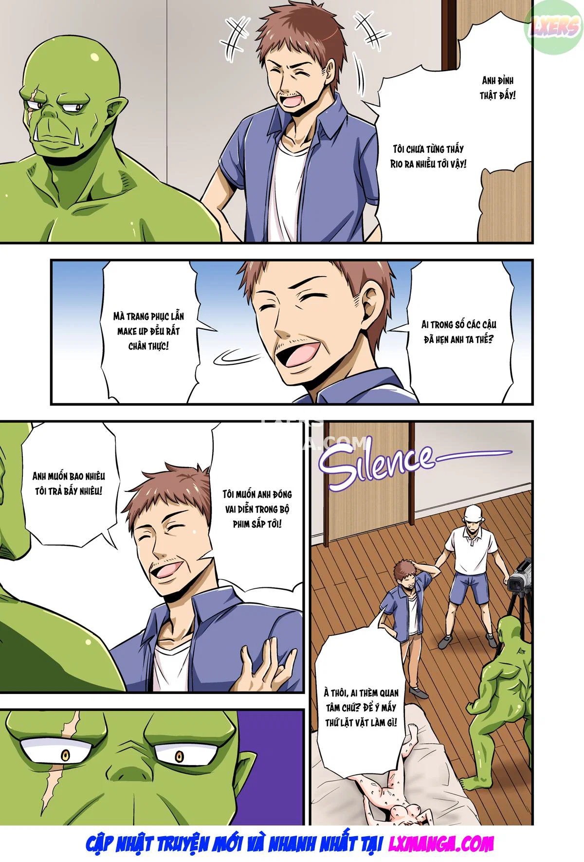 When a Stamina Daddy Orc Is Reborn In Another World and Becomes a Male Pornstar - Oneshot trang 26